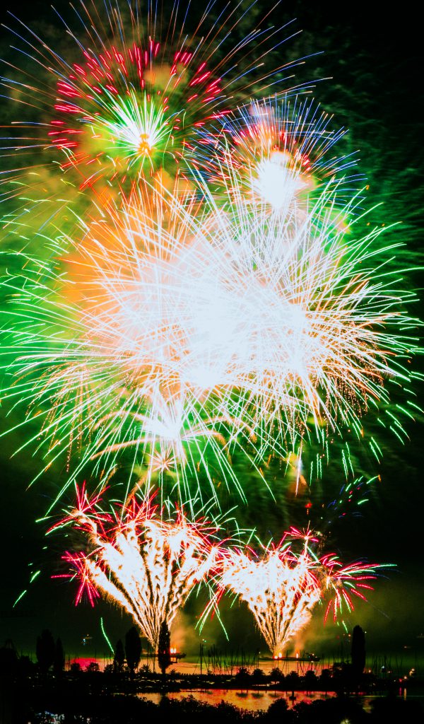 Feuerwerk Photosky